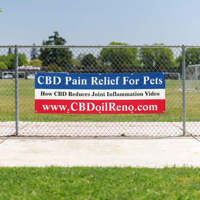 Banderoles Soulagement de la douleur CBD pour animaux de comp (En situation)