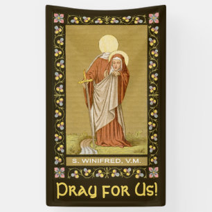 Banderoles St. Winifred du Pays de Galles (P 002)