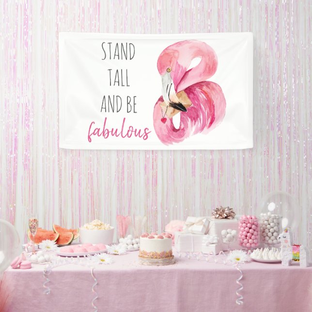 Banderoles Stand Exotique Moderne Haut Et Être Fabuleux Flama (Fête)