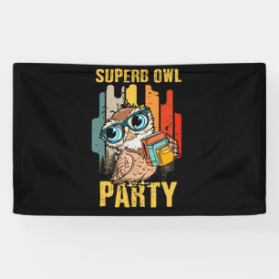 Banderoles Superbe fête des chouettes Ce que nous faisons dan