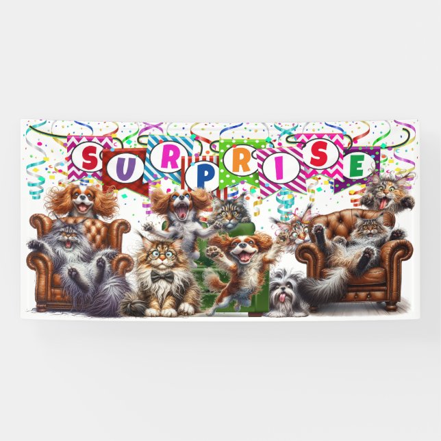 BANDEROLES SURPRISE AMUSANTE (Horizontal)