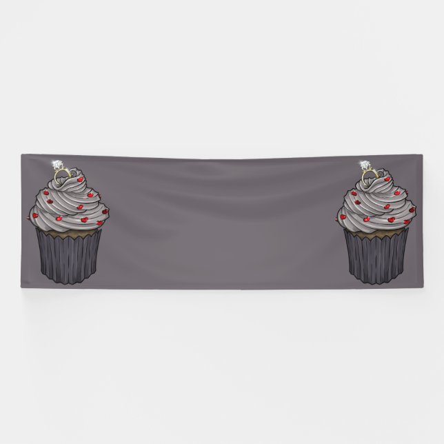 Banderoles Sweet Proposition Cupcake (Horizontal)