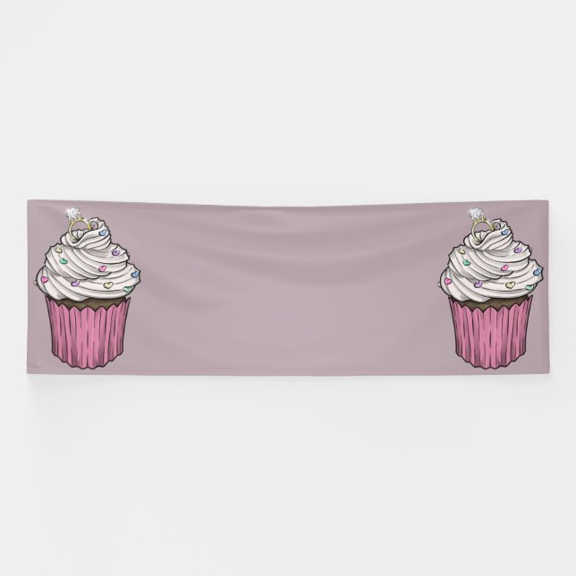 Banderoles Sweet Proposition Cupcake (Horizontal)