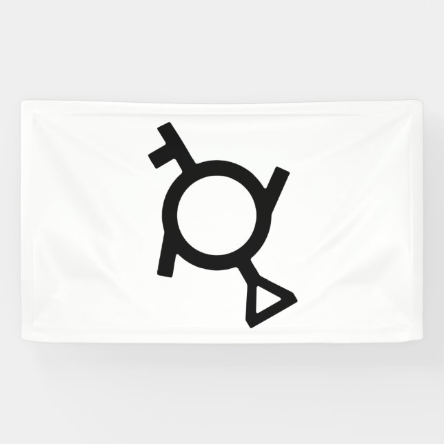 Banderoles Symbole genre de la troisième fille-fille-fille-fi (Horizontal)