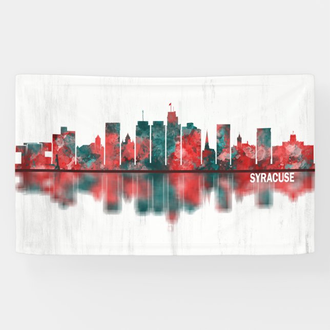 Banderoles Syracuse USA Skyline (Horizontal)