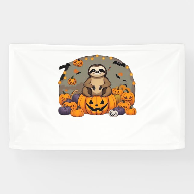 Banderoles T-shirt classique de Sloth-o-ween (Horizontal)