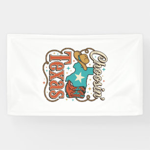 Banderoles T-shirt graphique vintage cowgirl Texas Western De