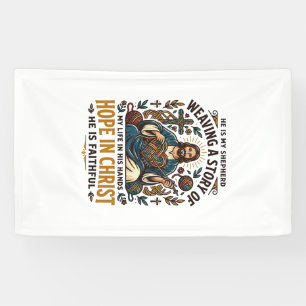 Banderoles T-Shirt Jésus Tricot Croyance Inspirante