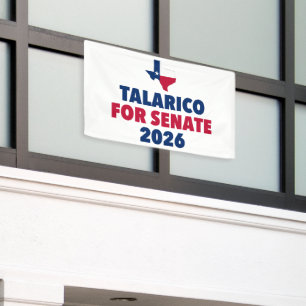 Banderoles Talarico pour le Sénat Élection 2026 Texas