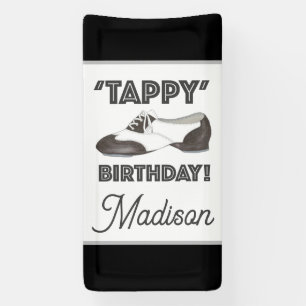 Banderoles 'Tappy' Joyeux anniversaire Anniversaire Tap Dance