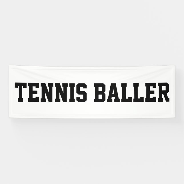 Banderoles Tennis Baller (Horizontal)