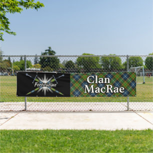 Banderoles Tente des montagnes de MacRae de clan de festival