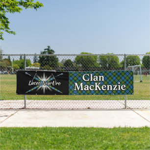 Banderoles Tente des montagnes du Mackenzie de clan de
