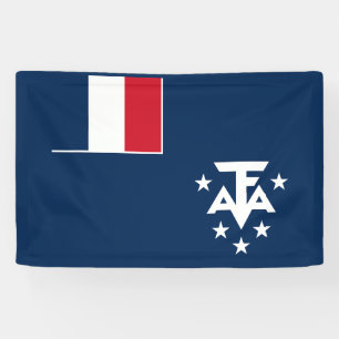 Banderoles Terres australes françaises de l'Antarctique