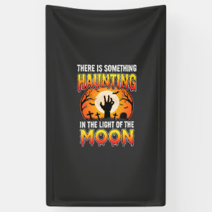 Banderoles Terreur de la Lune de Cimetière d'Halloween