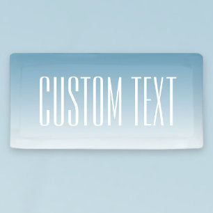 Banderoles Texte éditable élégant moderne & couleur ombrée