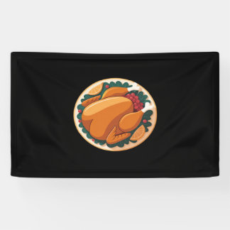 Banderoles Thanksgiving Roast Turkey - Festive Holiday Feast