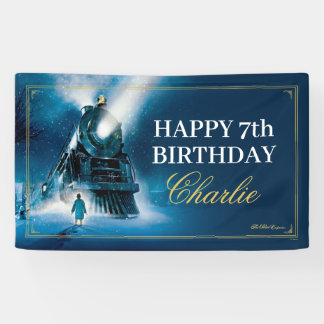 Banderoles The Polar Express Pajama Slumber Party Banner
