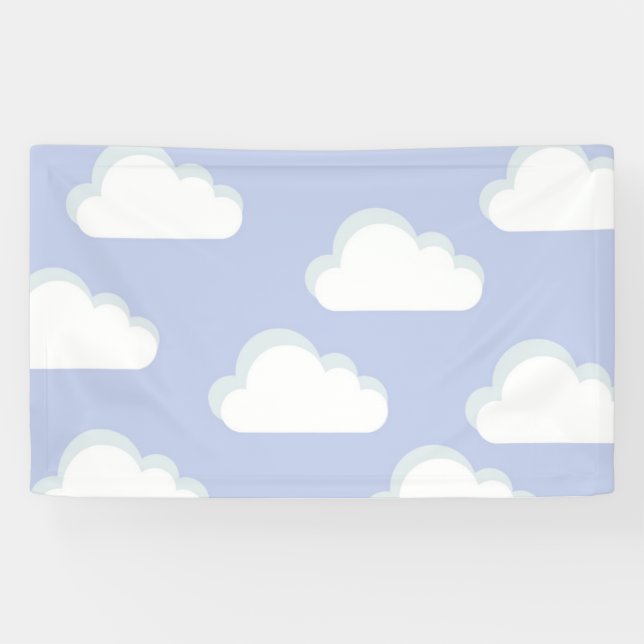 Banderoles Thème du cloud (Horizontal)