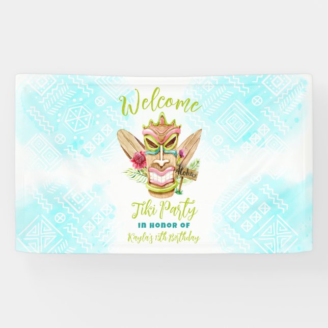 Banderoles Tiki (Horizontal)