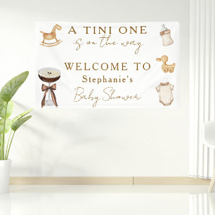 Banderoles Tini One On The Way Martini Expresso Baby Shower