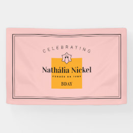 Banderoles Toast au Champagne