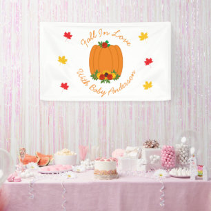 Banderoles Tomber dans le Baby shower de l'amour