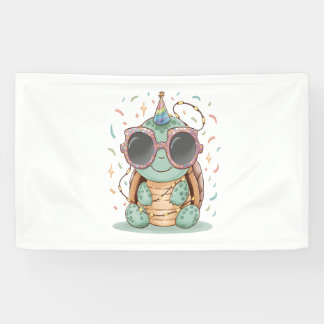 Banderoles Tortue cool