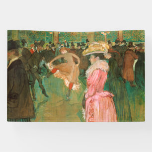 Banderoles Toulouse-Lautrec - Au Rouge, La Danse