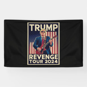 Banderoles Tour de vengeance de Trump 2024 Élection politique