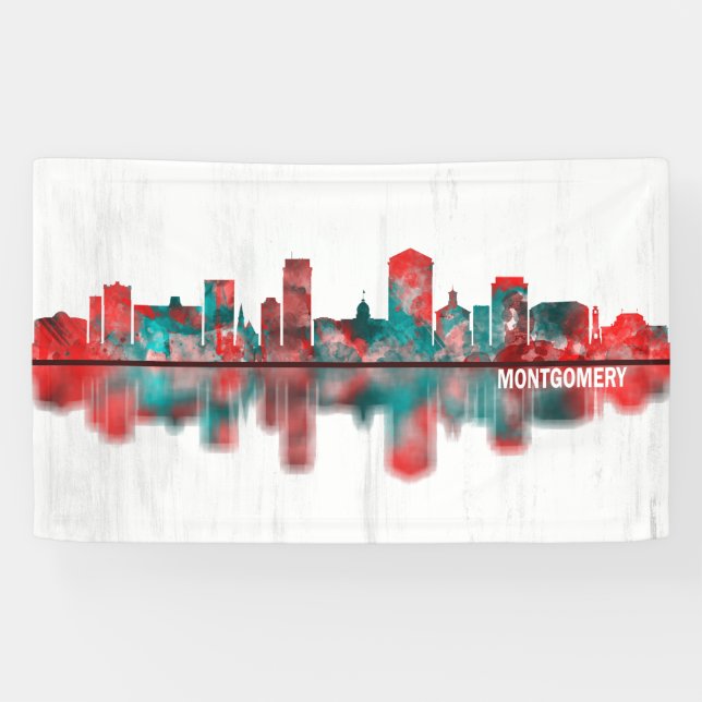 Banderoles Tour Montgomery Alabama (Horizontal)