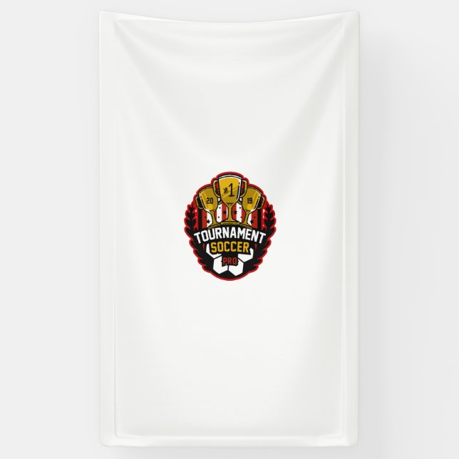 Banderoles tournoi de football (Vertical)