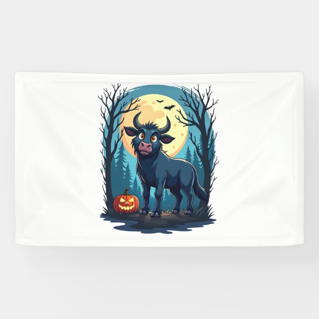 Banderoles Transformation du loup-garou de vache (Horizontal)