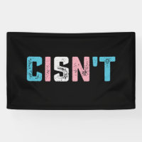 Transgenre Pride Cis pas LGBTQ Trans Flag drôle