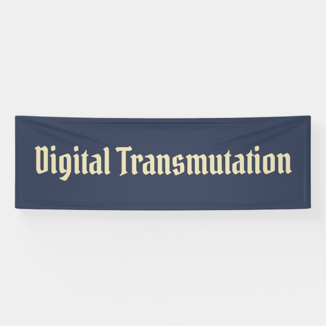 Banderoles Transmutation numérique (Horizontal)