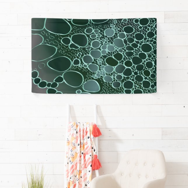 Banderoles Travail numérique Abstrait 9 (En situation)