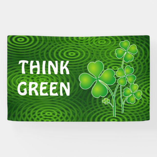Banderoles Trèfle/shamrocks du jour de St Patrick + vos idées (Horizontal)