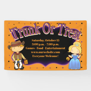 Banderoles Trick mignon Trunk ou Treat