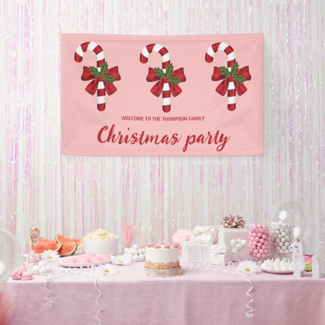 Banderoles Trois Sucres de canne de Noël - fête de Noël (Fête)