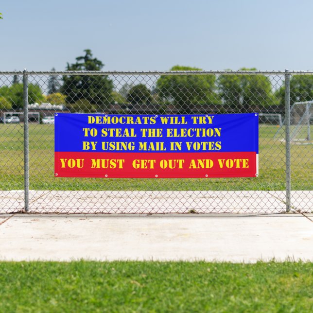 BANDEROLES TRUMP 2020 (En situation)