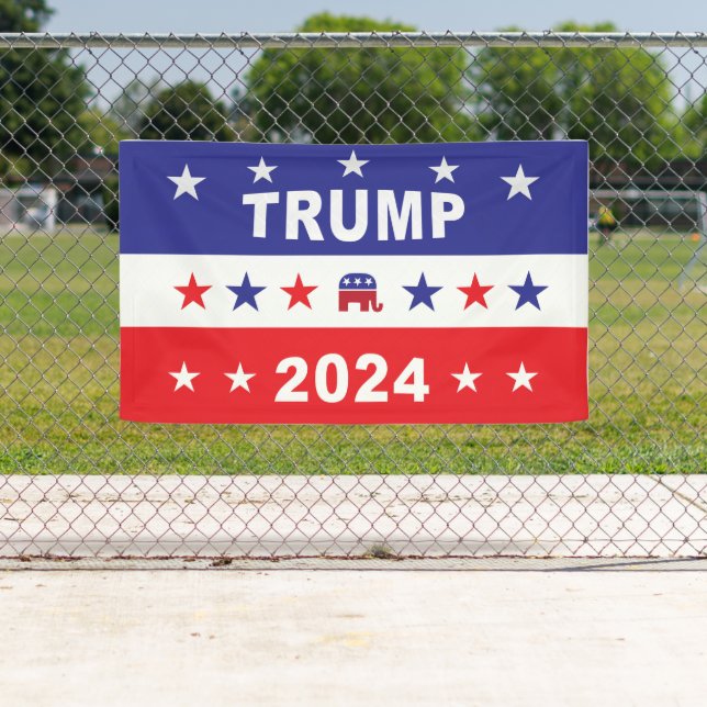 BANDEROLES TRUMP 2024 (En situation)