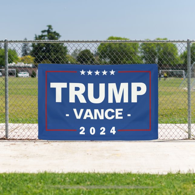 BANDEROLES TRUMP / VANCE 2024 (Insitu)