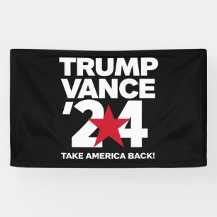 Banderoles Trump Vance 2024 Votez Trump 2024 Élection