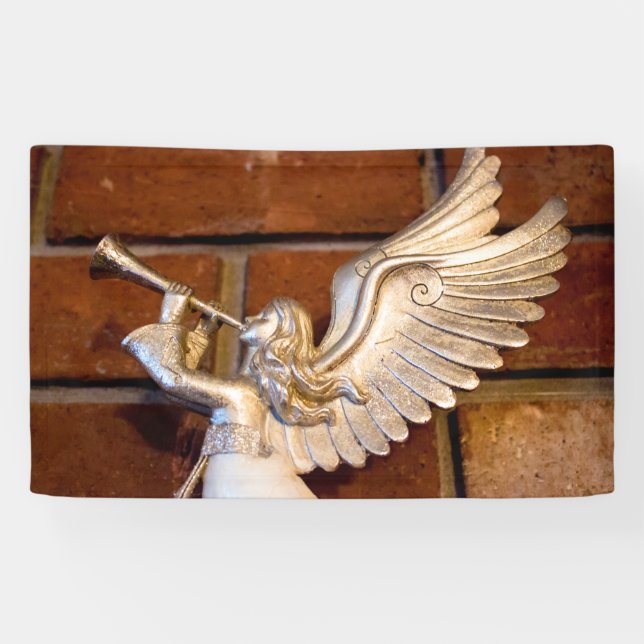 Banderoles Trumpet d'argent I (Horizontal)