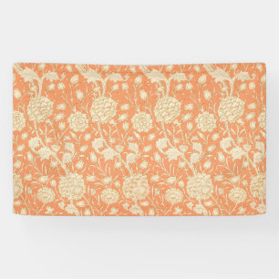 Banderoles Tulipe sauvage de William Morris, motif floral vin