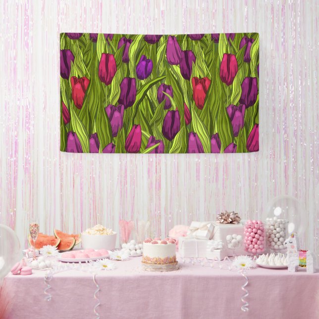 Banderoles Tulipes (Fête)