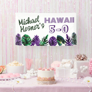 Banderoles Turquoise, Plum Hawaii 5-0 50e anniversaire