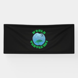 Banderoles Turtle Lover   Journée mondiale de la tortue