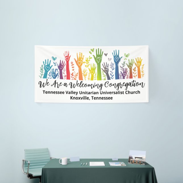 Banderoles TVUUC - Welcoming Congregation (Salon professionnel)