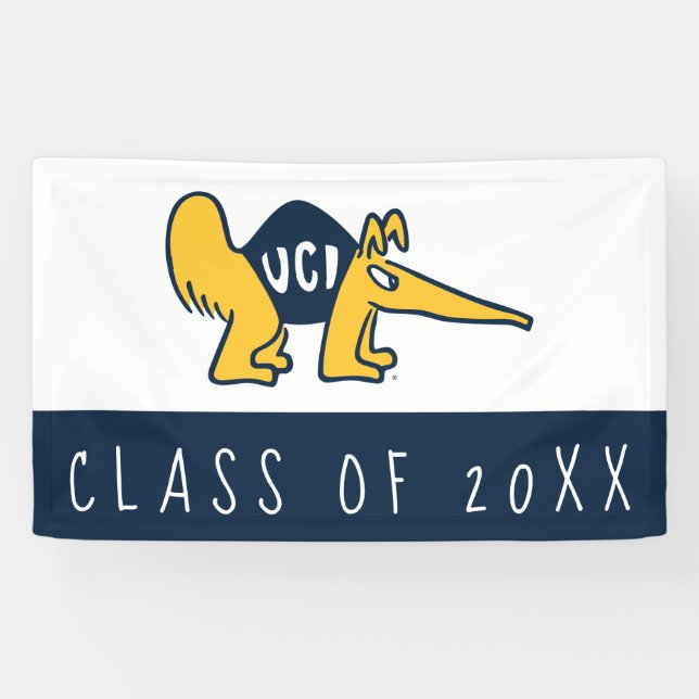 Banderoles UC Irvine | Anteaters UCI (Horizontal)